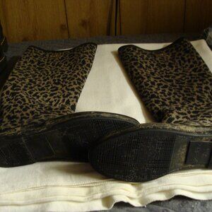 Women's DAV Animal Print Rain Boots